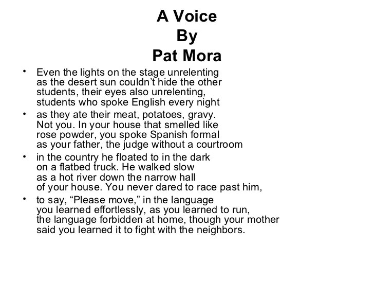 Mora pat poems tumblr poemsearcher