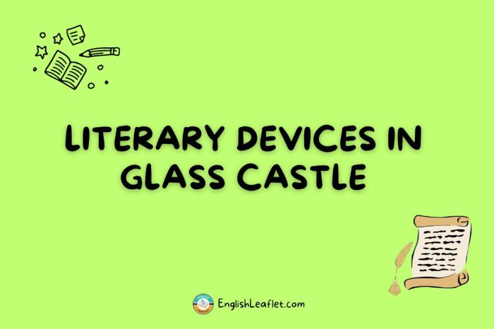 Literary devices in the glass castle