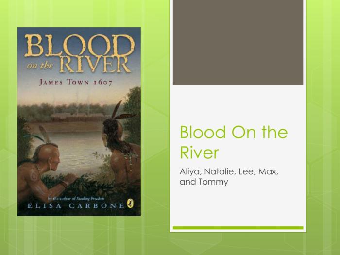 Blood on the river samuel collier