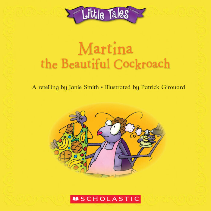 Martina cockroach bookshelf