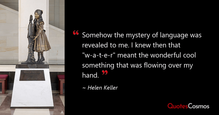 The day language came into my life by helen keller