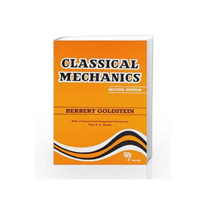 Goldstein mechanics chapters 3th