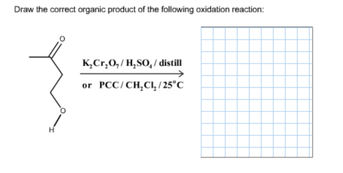 Oxidation transcribed